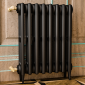 Чугунный радиатор Konner Historic, 500 мм покраска в черный цвет