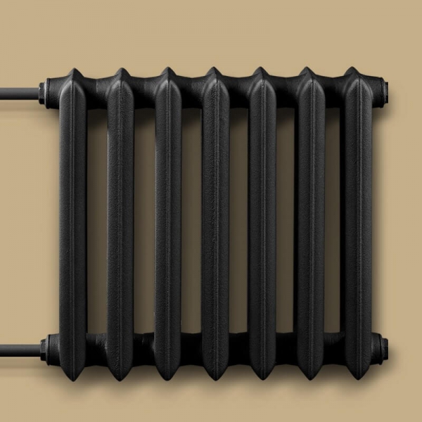 Чугунные радиаторы Radion Urban-U3, 500 мм в черном цвете